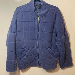 Forever 21 Denim Quilted Jacket
